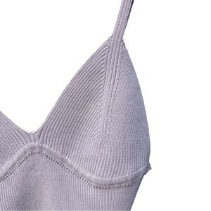 Chic Lavender‎ Women's Cardigan Sweater w bra Summer Casual Y2K